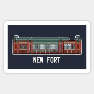 New Fort (Dark) Sticker